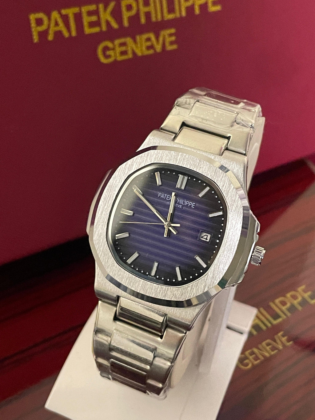 Luxury Patek Philippe Nautilus - Blue Dial