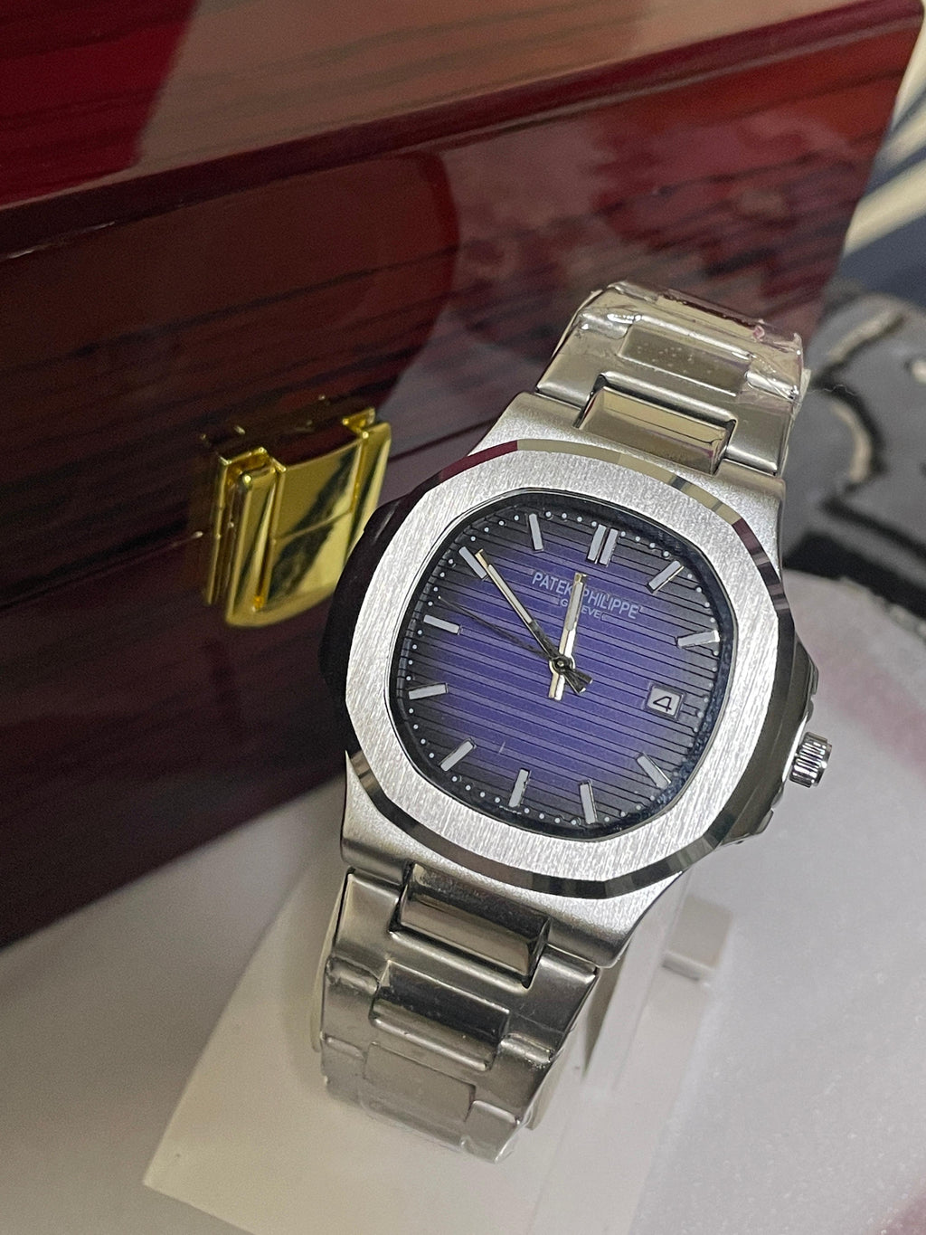 Luxury Patek Philippe Nautilus - Blue Dial